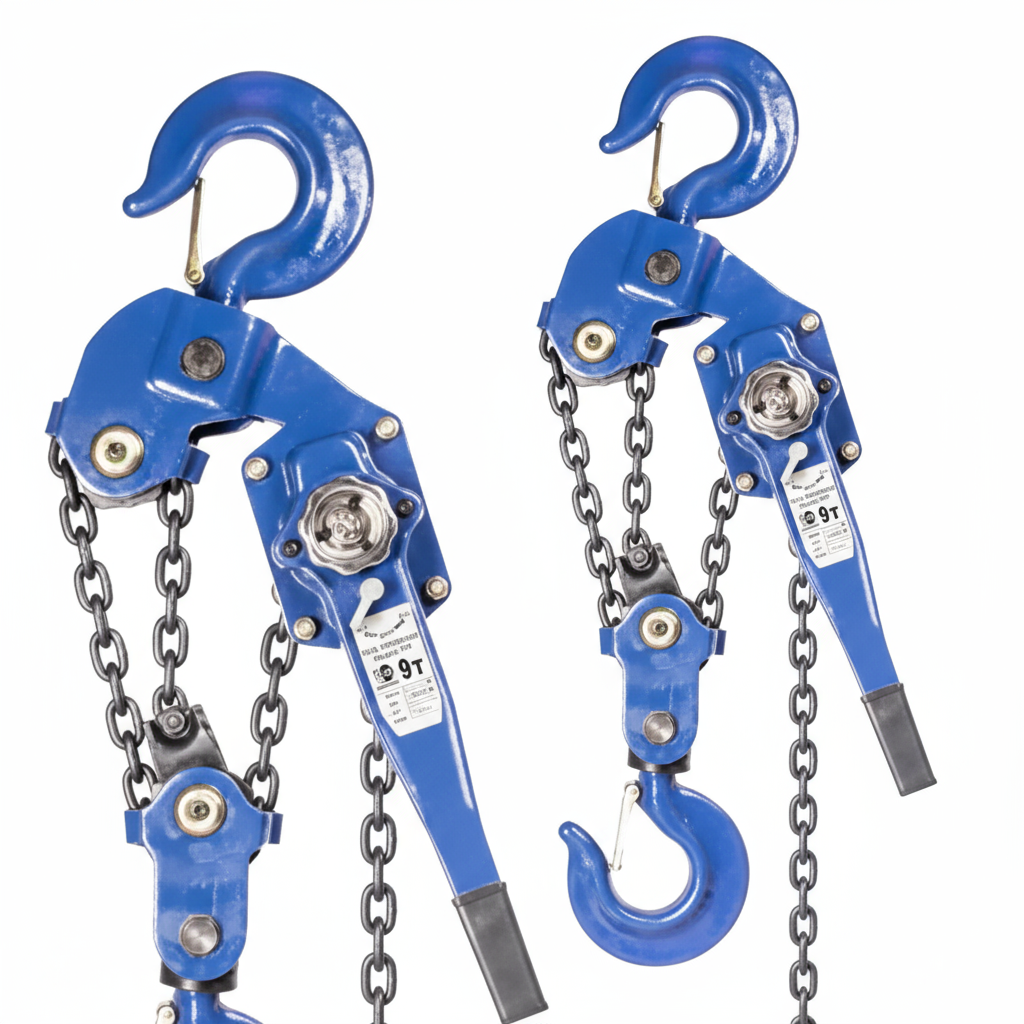 Таль рыч. цепн. ручная (премиум: запас проч. - 4х) 9 т 6 м