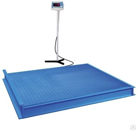 Весы платформенные с ограждением/защитой 2000х2000 мм 3000 кг + поверка