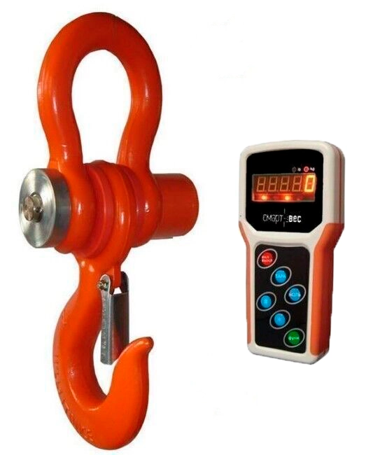 Весы крановые электронные ВКД 50т с инд. на пульте (встроен. аккум.) + поверка