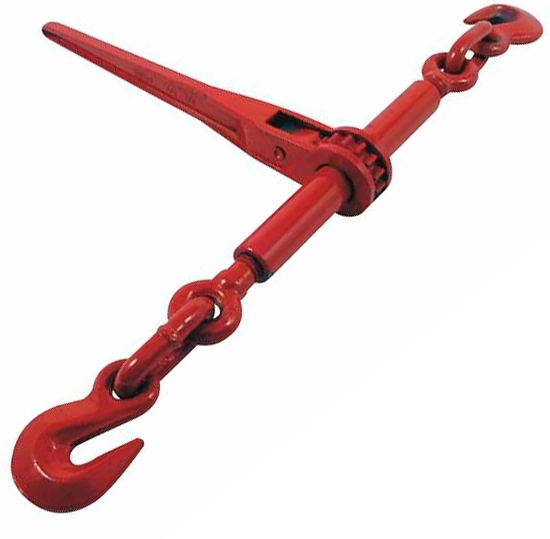 Талреп цепной с трещоткой (храповиком) крюк-крюк 6т