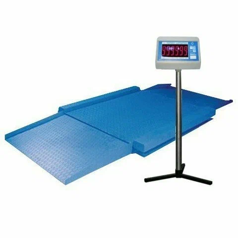Весы платформенные С ПАНДУСОМ 1000х1000 мм 150 кг + поверка