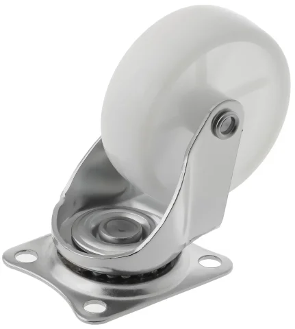 SCpp 35 - Мебельное полипропиленовое колесо 75 мм (площадка, поворотн.)