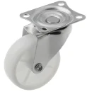 SCpp 35 - Мебельное полипропиленовое колесо 75 мм (площадка, поворотн.)