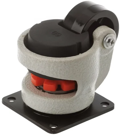 SCns 25 - Регулируемая колесная опора для станков, оборудования (50 мм, 250 кг)