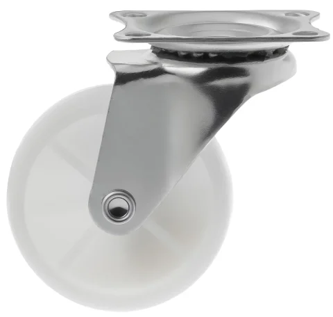 SCpp 35 - Мебельное полипропиленовое колесо 75 мм (площадка, поворотн.)